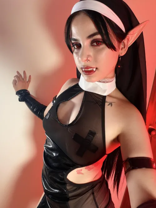 Nun turned into vampire