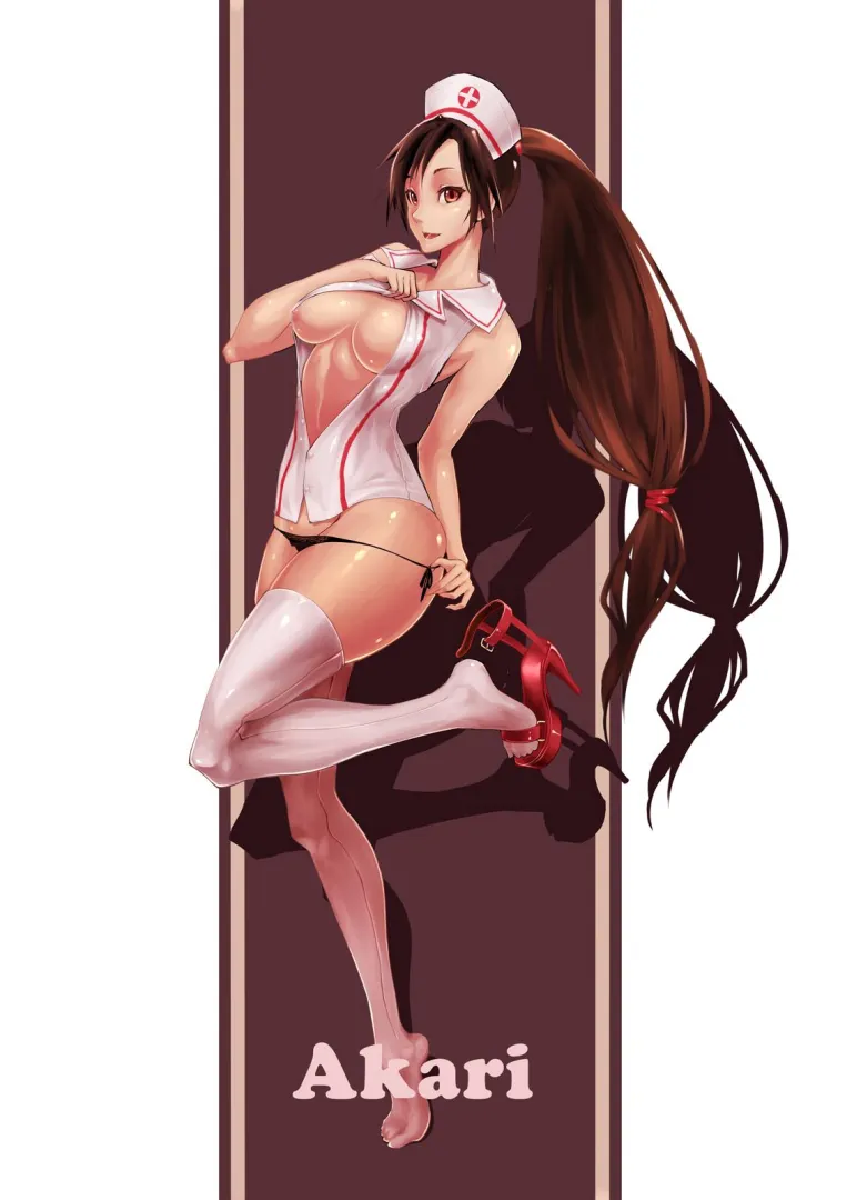 Nurse Akali is such a tease (bai linqin)
