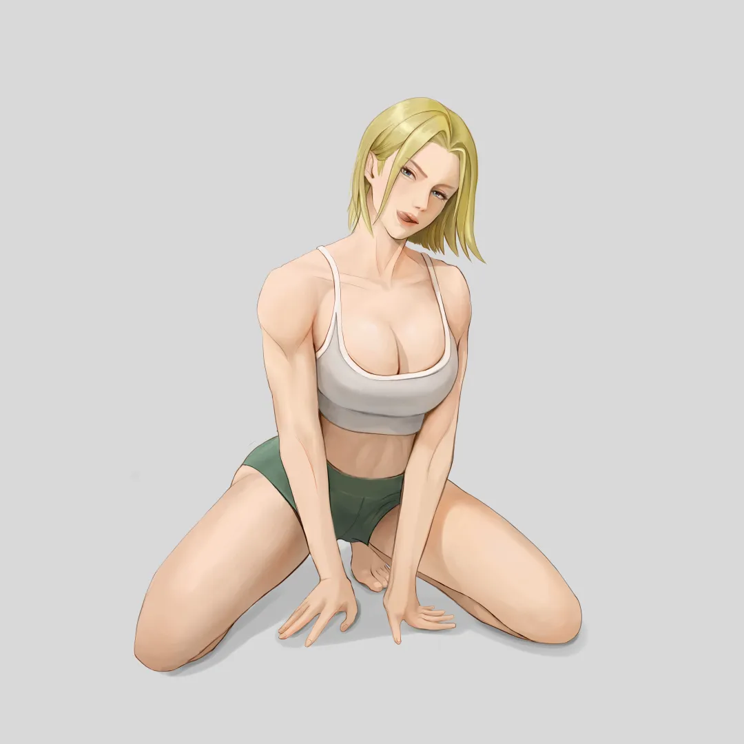 [OC] Cammy post-workout.