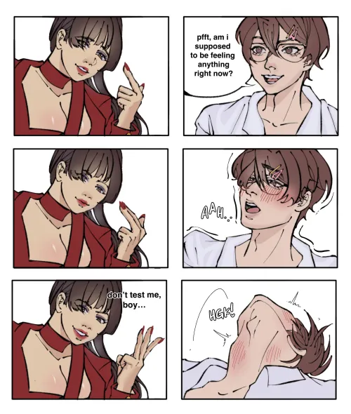 [OC] don’t tease your domme, otherwise she’ll give you the best punishment… 