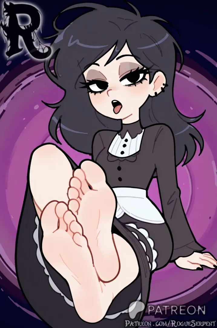 (OC) Goth Feet