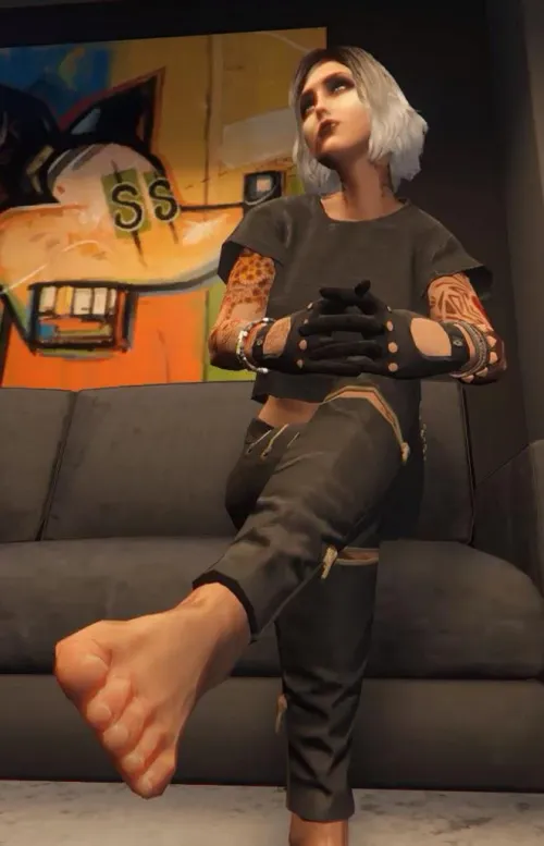 [oc] [gtav] your not getting a cut! So get down and start worshipping!