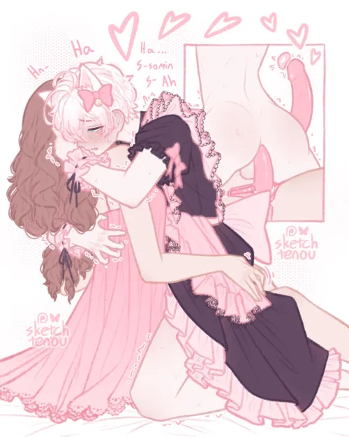 (OC) Mornings with your catboy maid 