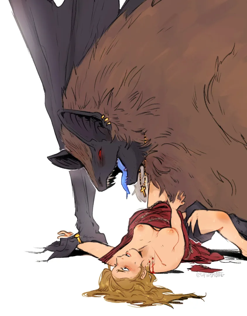 oh so the priest was the vampire all along!! what a twist! (extra-spicymotte)