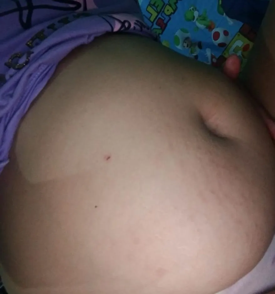 Oil with semen would be a good cream to rub on my belly