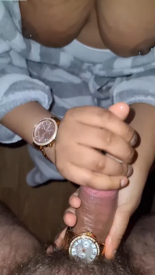 Oily Mk and Guess handjob