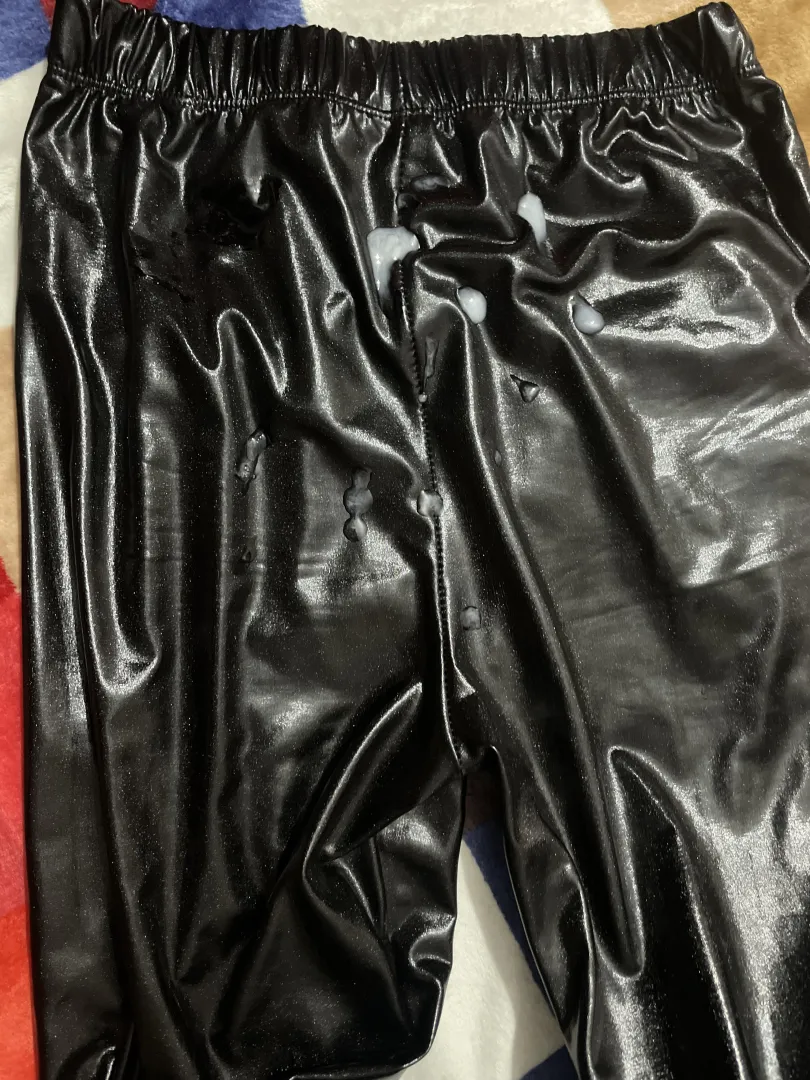 On stolen latex leggings