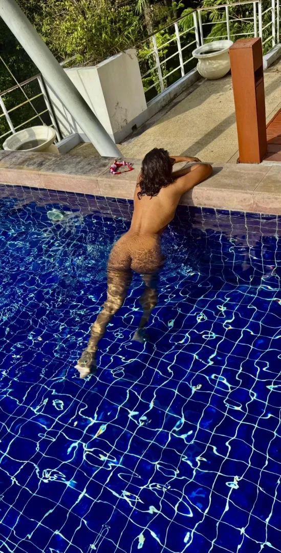 On vacation, bikinis are optional