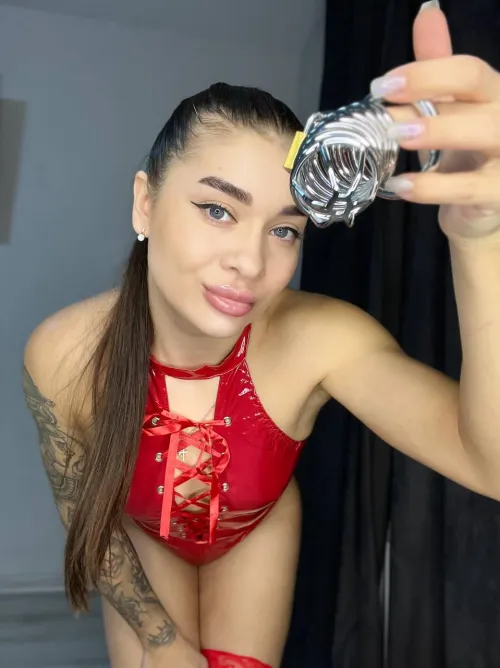 Once I’ve got you locked up… should I peg your ass or ride your face first?