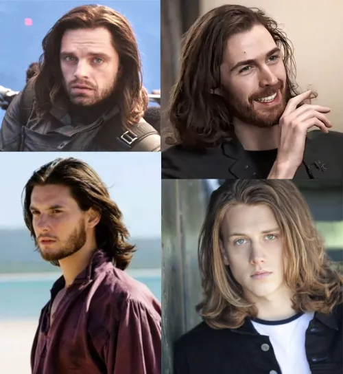 One of these guys arrive at your barbershop, who is getting a haircut first? And tell me the cut