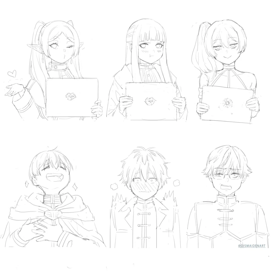 One of these things are not like the others... (dismaidenart)