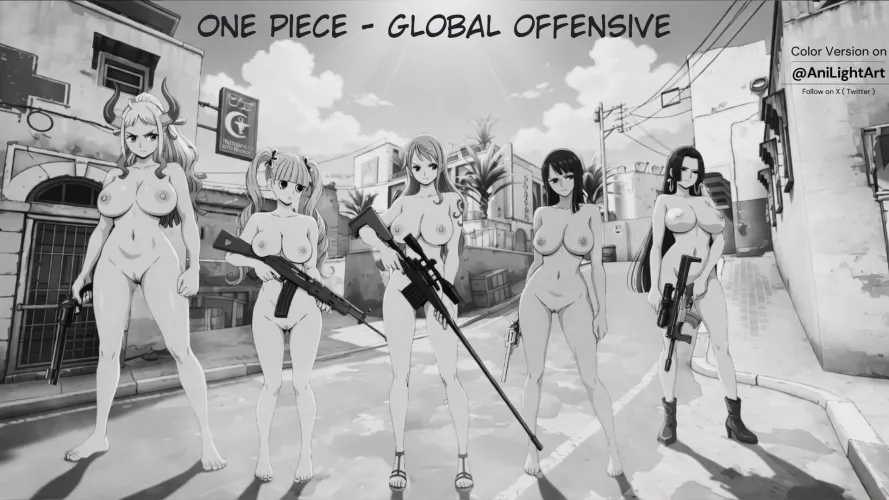 One piece - Global Offensive(AnyLightArt)