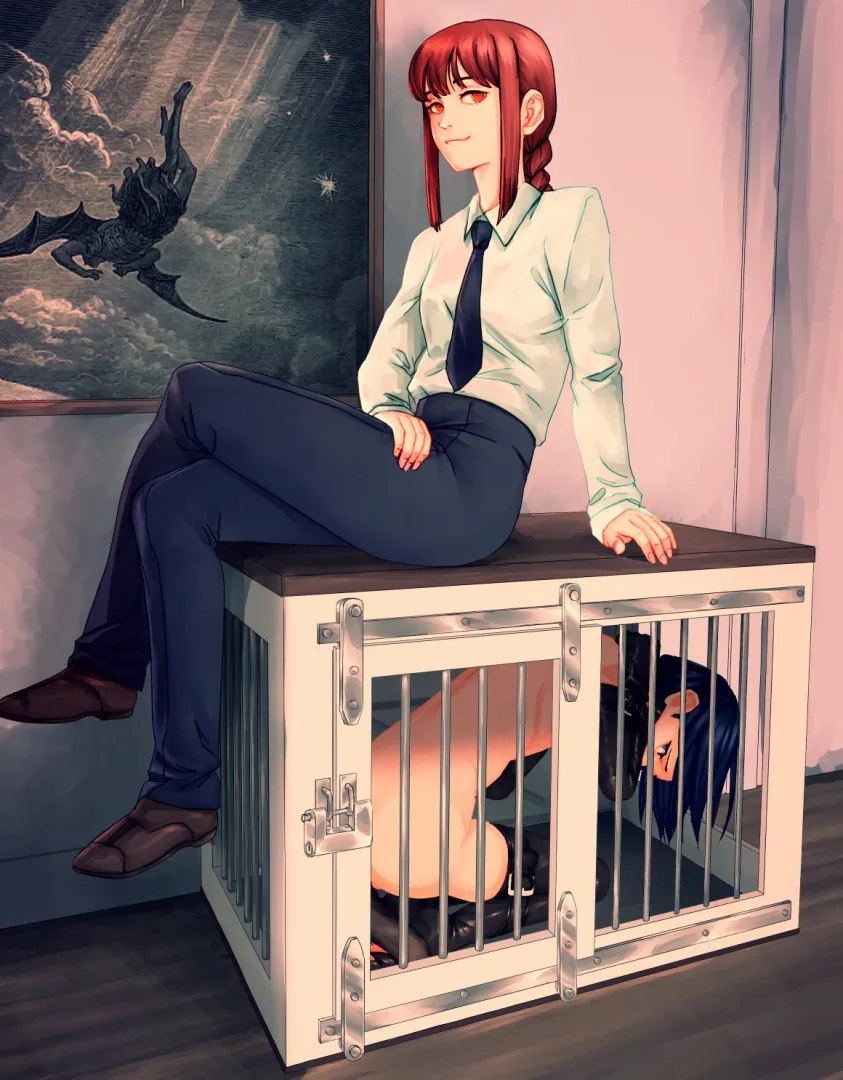 One with the freshly captured pet