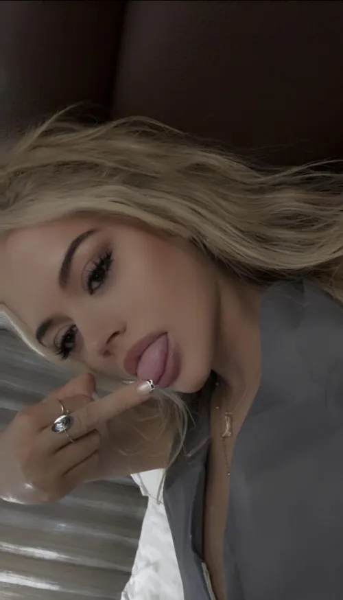 Only finger I’ll ever have to lift