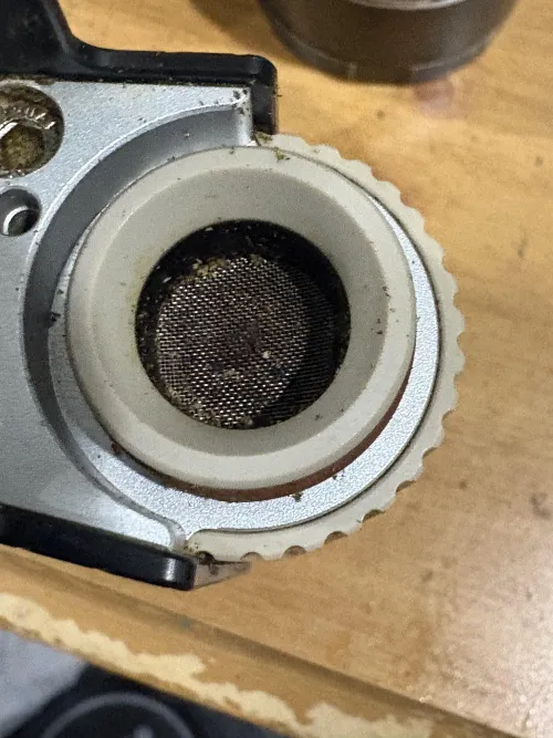 O-ring not being flush