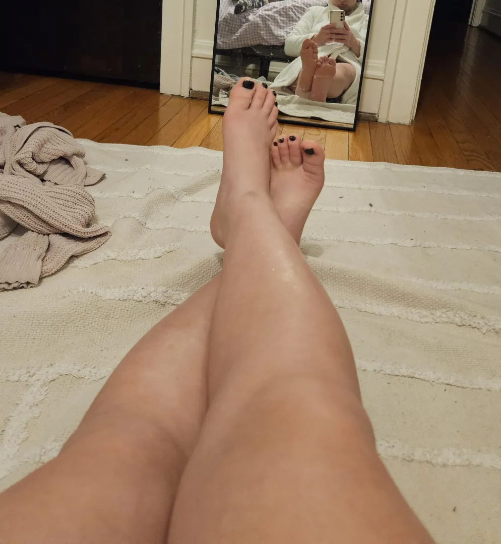 out of the shower before getting dressed