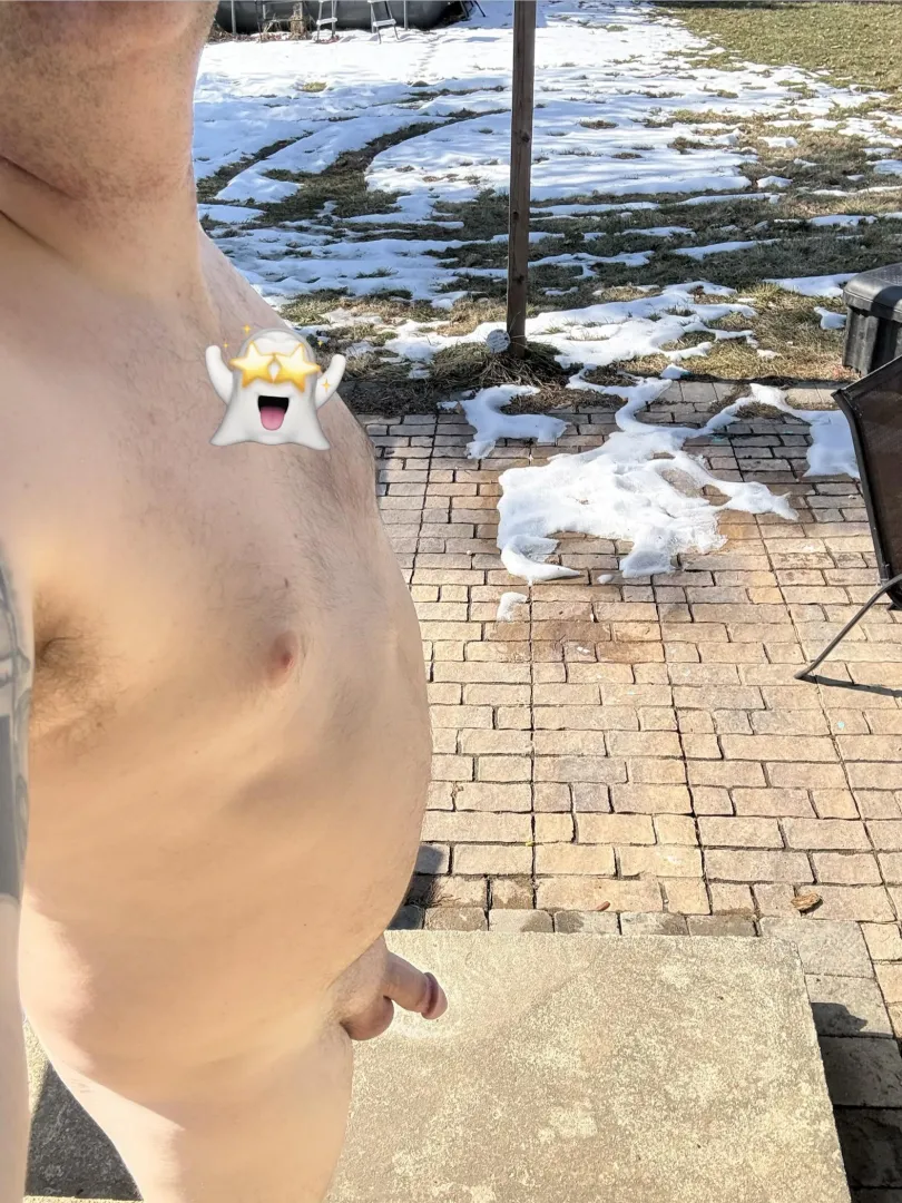 Outside 60 degree nudity