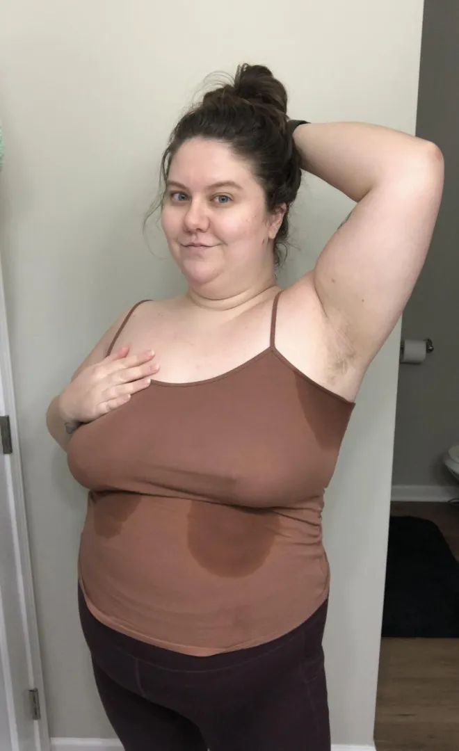 [p] so nice and sweaty after working out