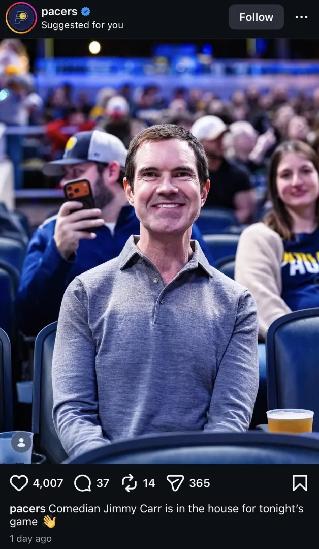 Pacers the official team of Fools?