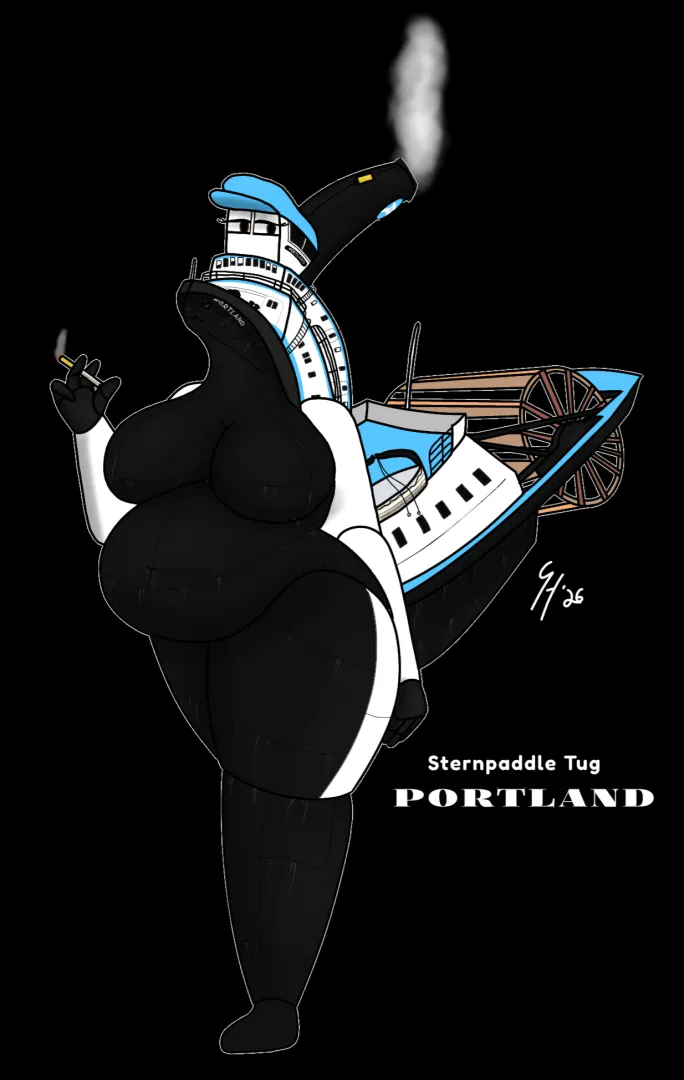 Paddle Tug Portland [F] by me