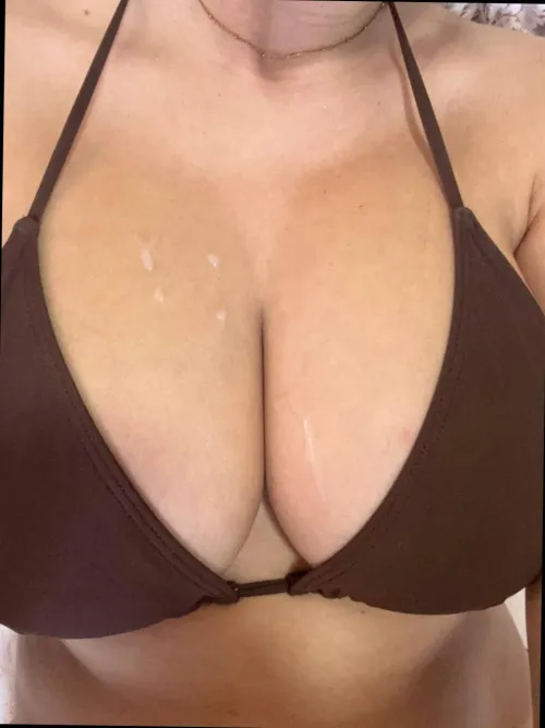 Painted these tits white just for you 