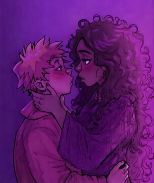 Pamela and Tim deeply in love