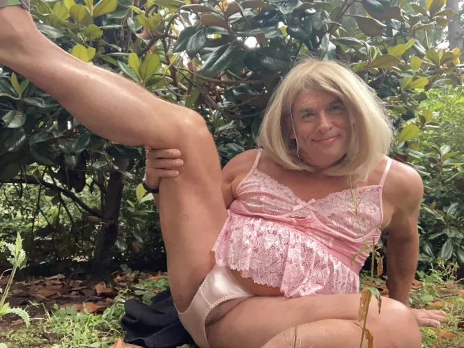 Panties belong outside