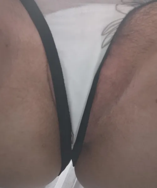 Panties so tight they're practically begging to be eaten