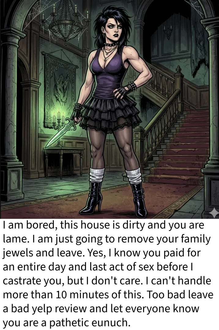 Partial Service [AI Image][Imagefap: Xenithza]