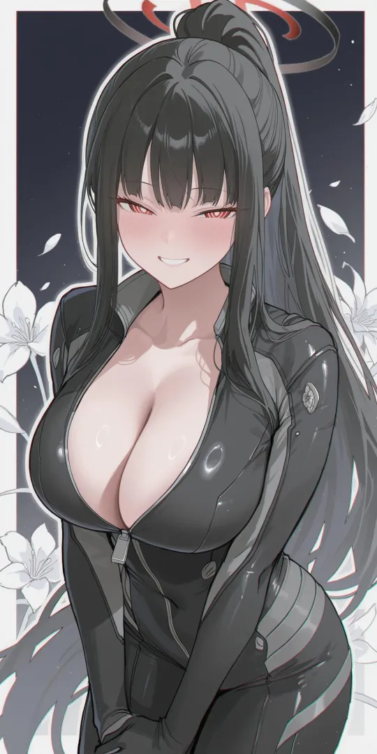 Partially Unzipped [Blue Archive]