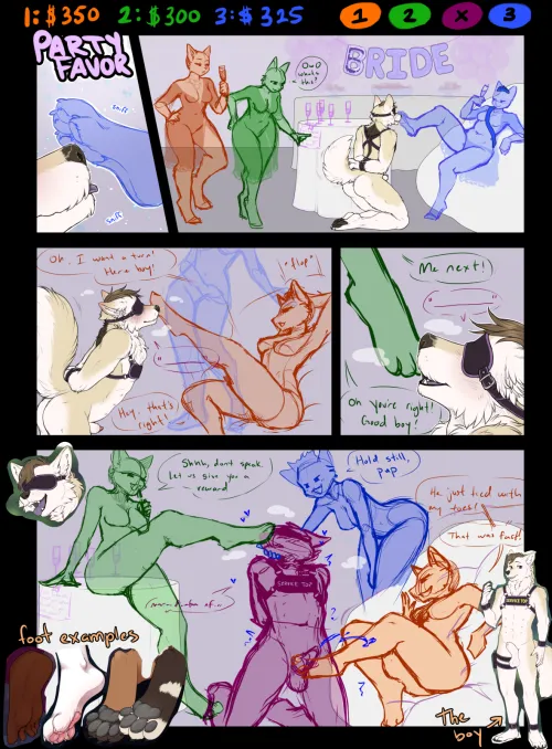 Party Favor YCH (Ajna) [M/FFF]