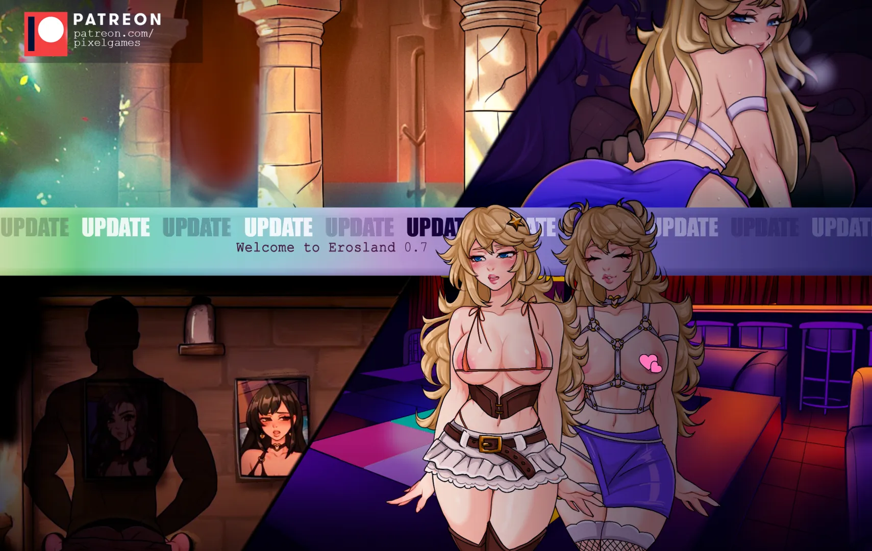 Peach may be enjoying her stay a little too much... (PixelGames) [Welcome to Erosland]