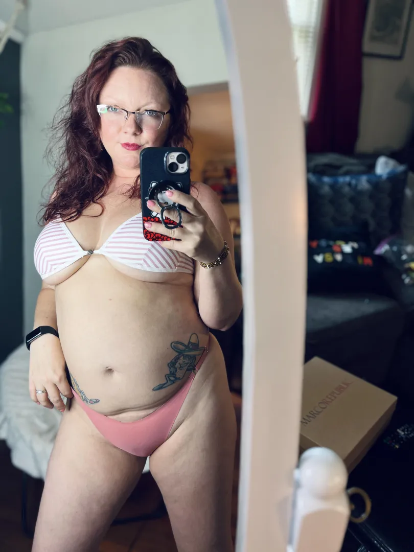 Perky and chubby milf