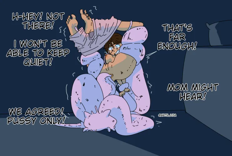 Pet Tentacle Monster (OC) (arts_liza)