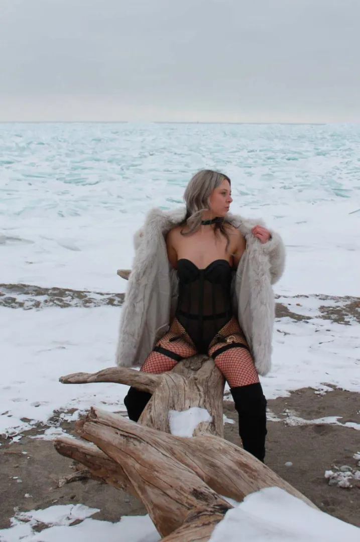 Petite tease daring you to take control