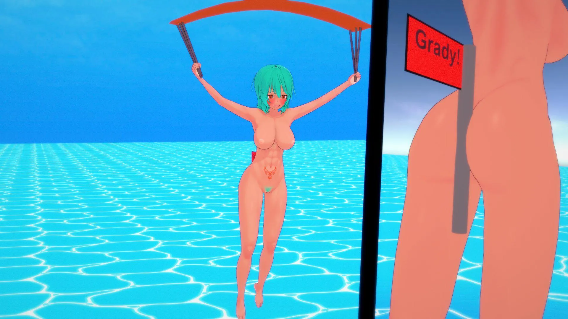 Phoebe Gives Moral Support