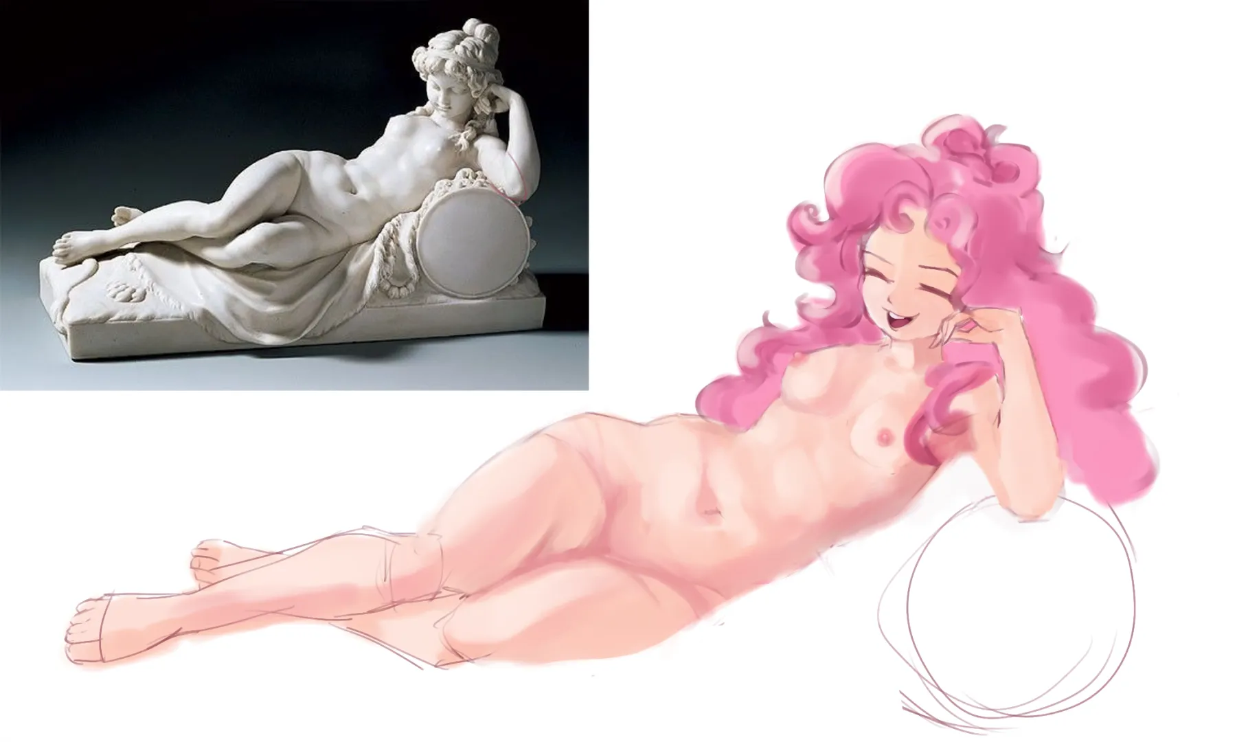 pinky pie voloptous queen