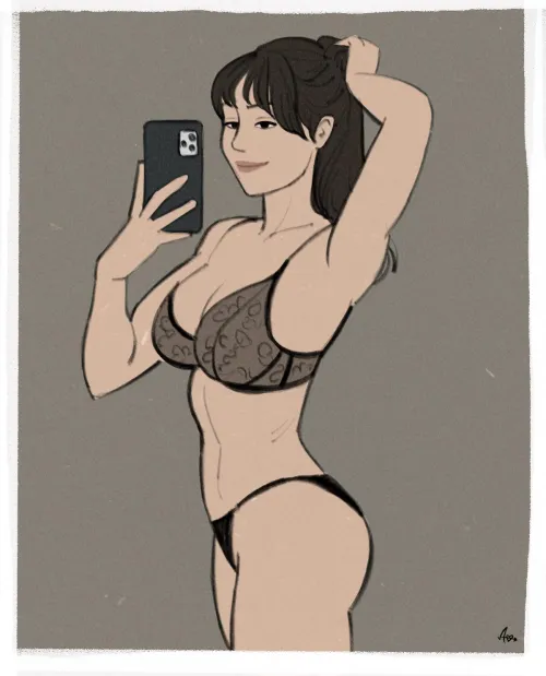 Pinup vibe - Art by me