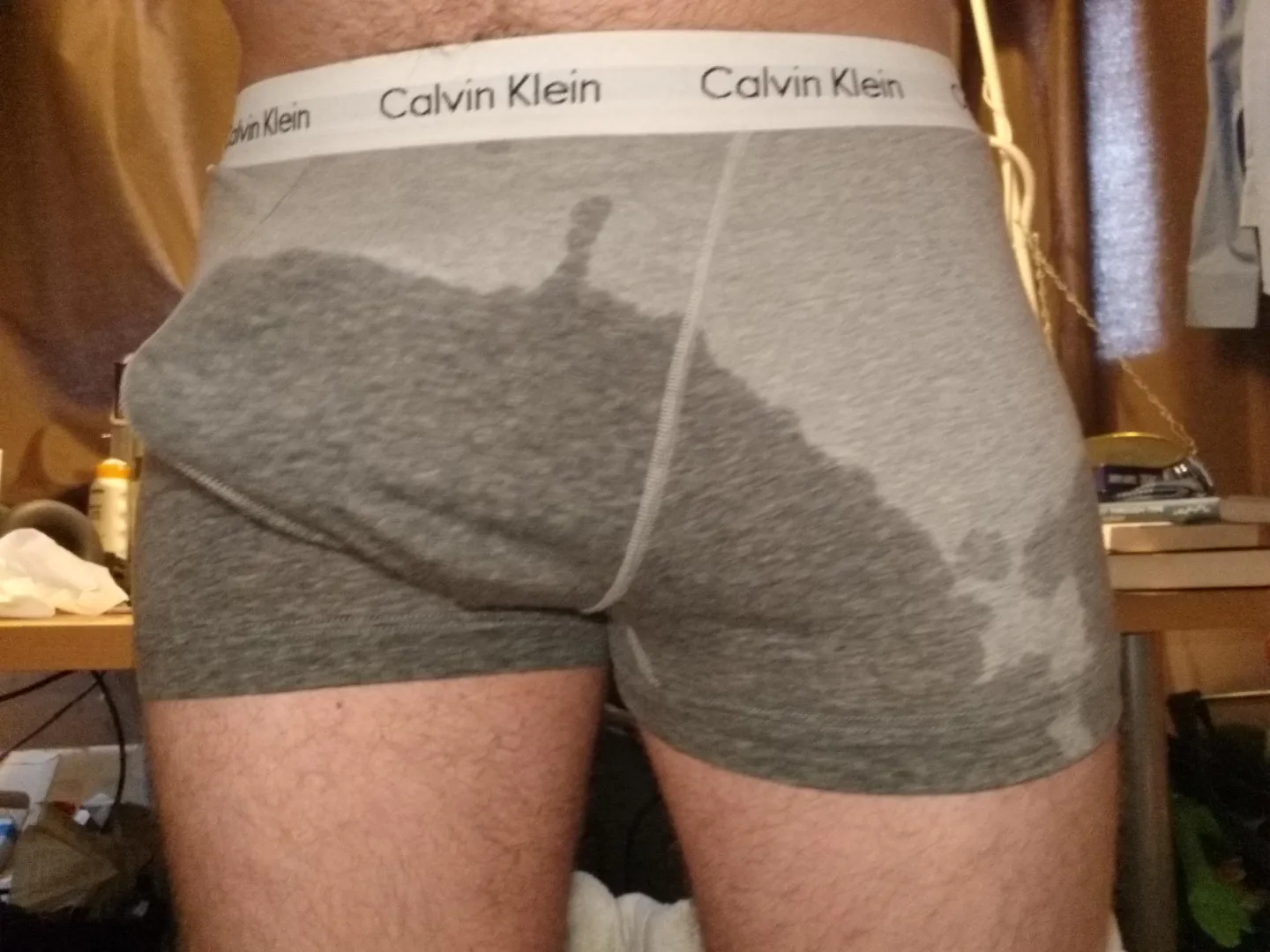 Pissing myself always makes me super hard