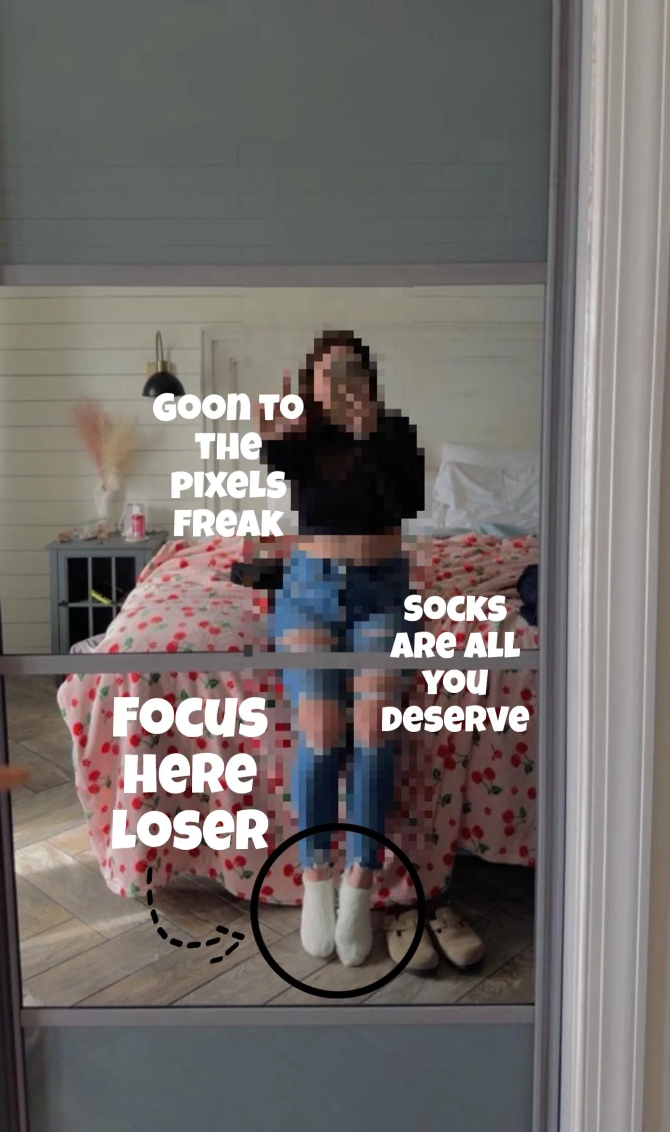 Pixels for my little beta bitch. Ur welcome, loser