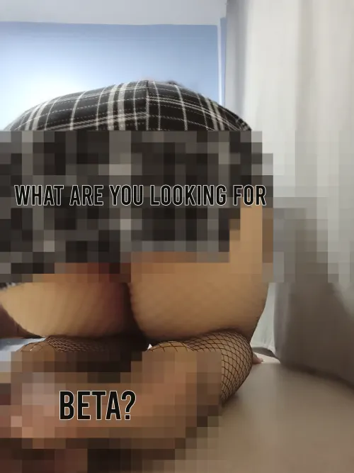 Pixels Loading... your beta brain can't handle the tease.