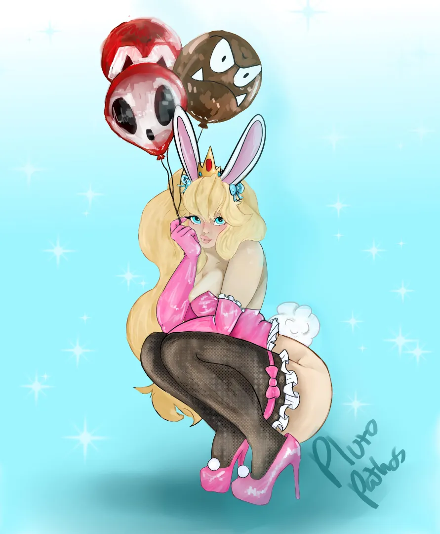 Play boy bunny Princess Peach!