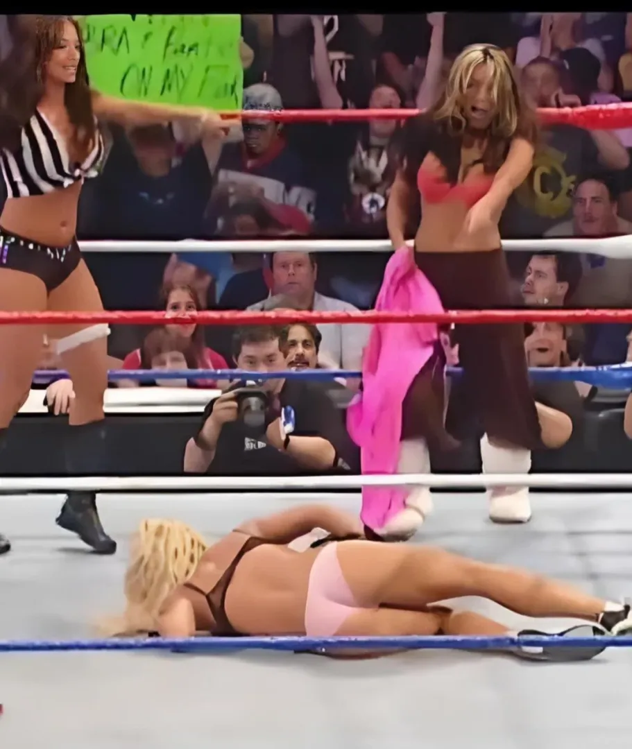 Playboy cover model and poster girl for the event is humiliated, stripped and laughed at by a rookie arrogant bully who hates Playboy girls!!