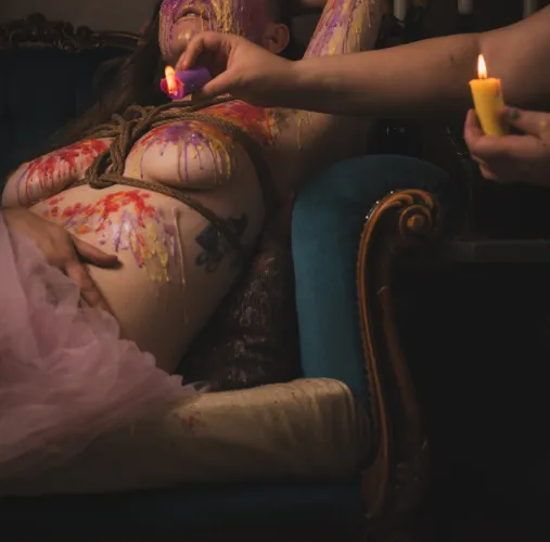 Playing with fire 🕯️🔥🕯️