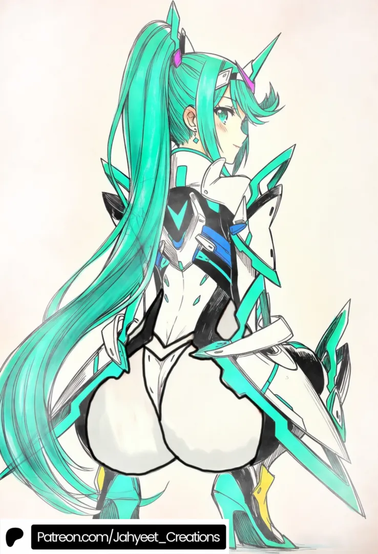 Pneuma's ass[XenobladeChronicles](my fan art)