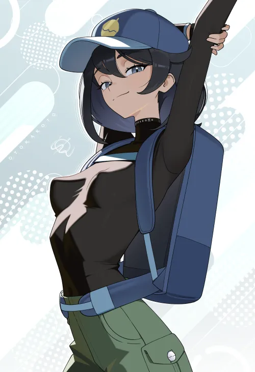 Pokemon Winds and Waves Protagonist by OTOKAKOTO