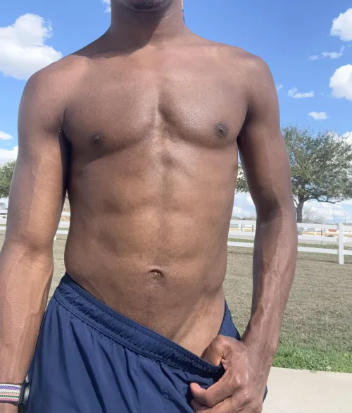 Post 10k cool down on road to race