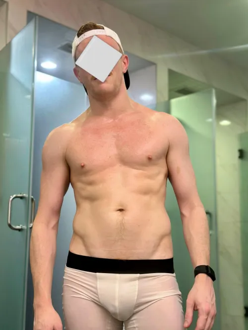 Post gym and sauna, who wants to clean my sweat?