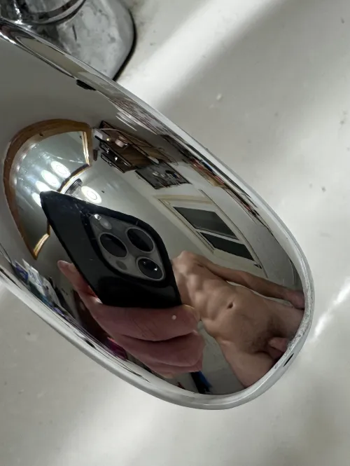 Post shower reflection