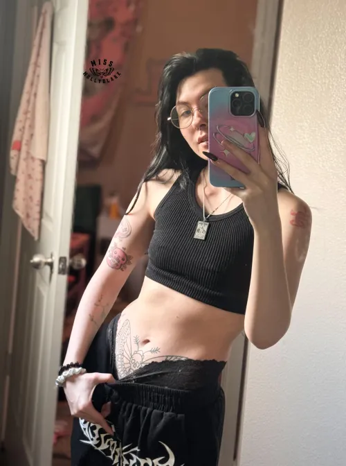 Post workout midriff